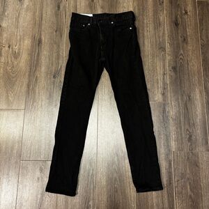 Men's &Denim Black Skinny Jeans 30x32